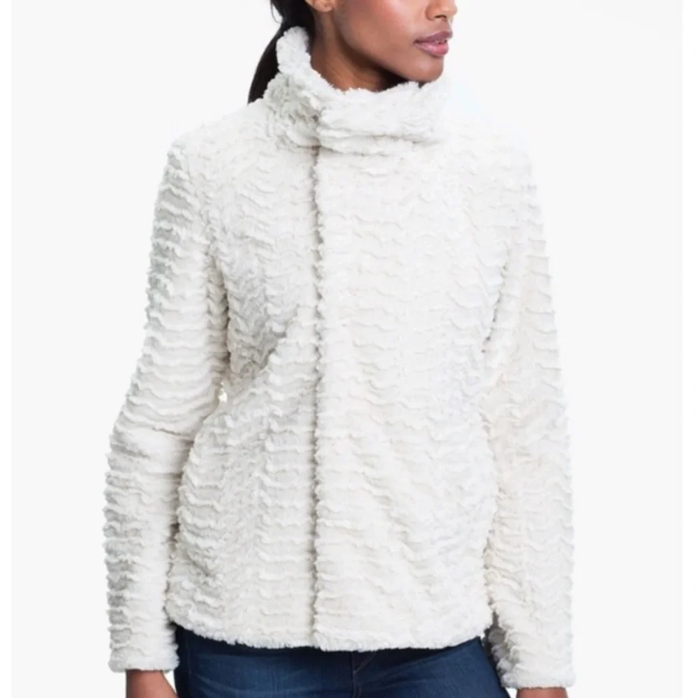 Patagonia Pelage Faux Fur Ivory Jacket
